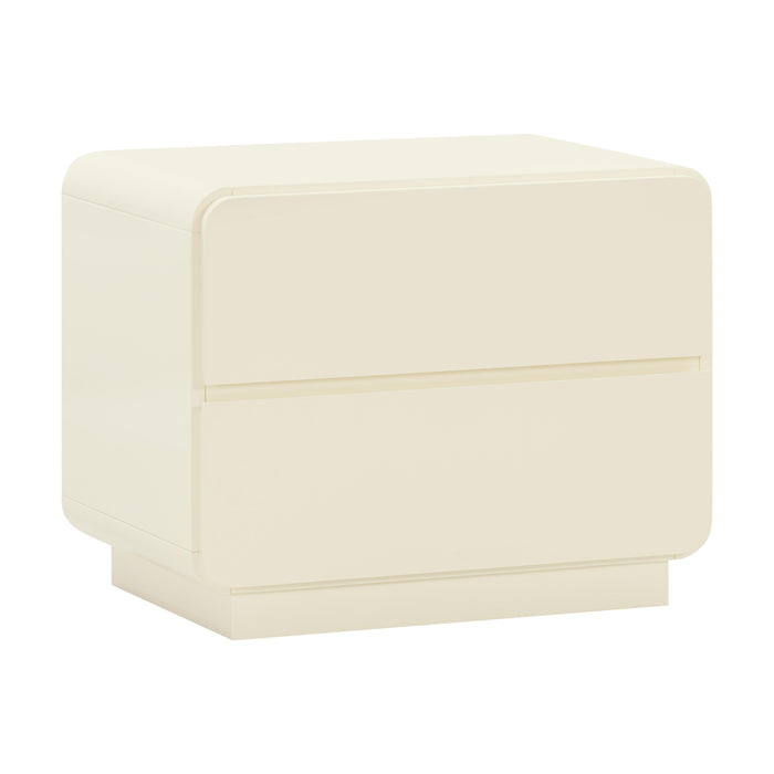 Sagura 28" 2-Drawer Nightstand - Dream Home Furniture & Mattress (Waite Park, MN)