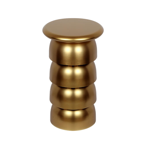 Sasha Gold Side Table - Dream Home Furniture & Mattress (Waite Park, MN)