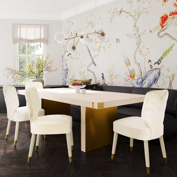 Selena 90" Ash Rectangular Dining Table