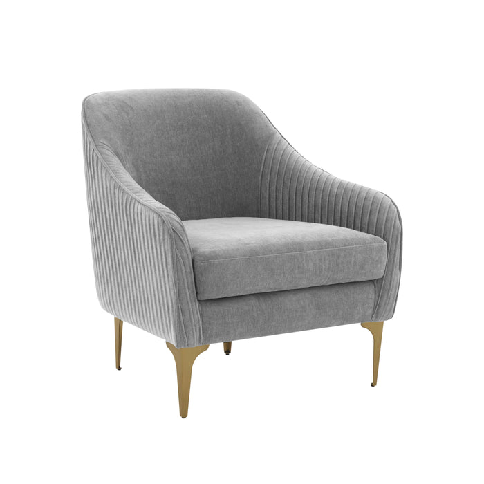 Serena Performance Velvet Accent Chair