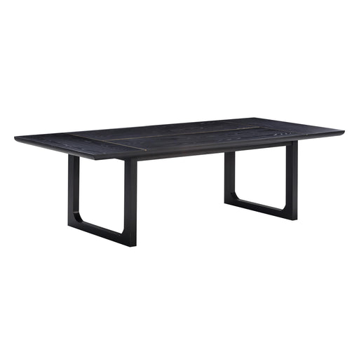 Shiloh 102" Black Ash Rectangular Dining Table - Dream Home Furniture & Mattress (Waite Park, MN)