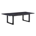 Shiloh 102" Black Ash Rectangular Dining Table - Dream Home Furniture & Mattress (Waite Park, MN)