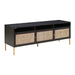 Sierra 65" Cane Media Console - Dream Home Furniture & Mattress (Waite Park, MN)