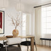Akola 106" Oak Rectangular Dining Table - Dream Home Furniture & Mattress (Waite Park, MN)