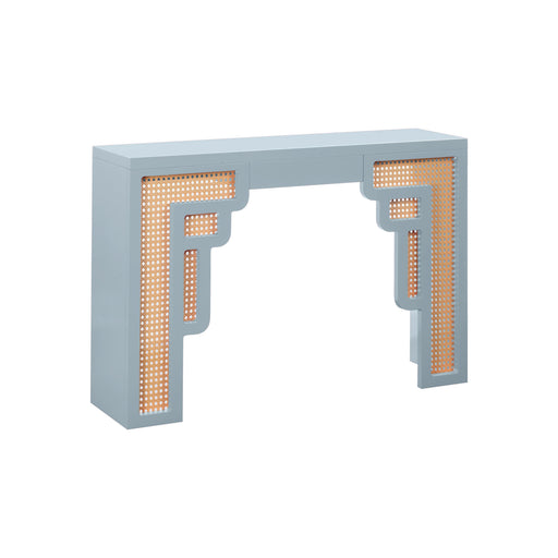 Suzie 45" Rattan Console Table - Dream Home Furniture & Mattress (Waite Park, MN)