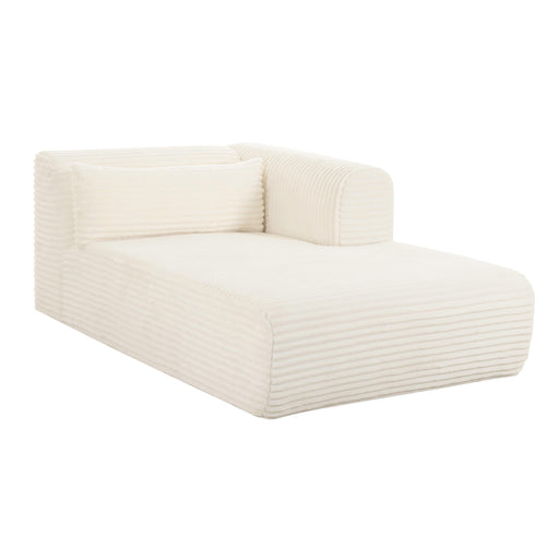 Tarra 71" Fluffy Oversized Performance Corduroy Modular Chaise - Dream Home Furniture & Mattress (Waite Park, MN)