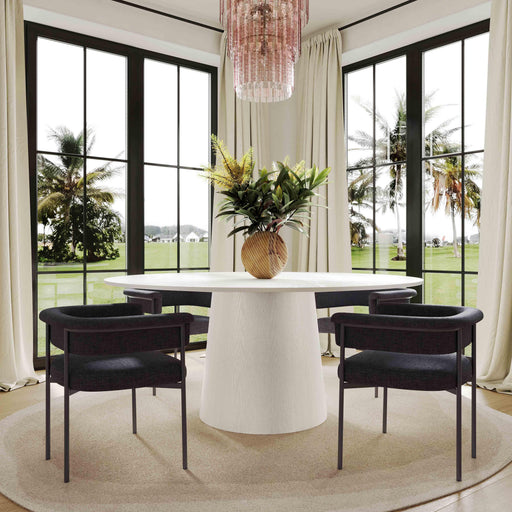 Taylor Performance Linen Dining Chair - Dream Home Furniture & Mattress (Waite Park, MN)