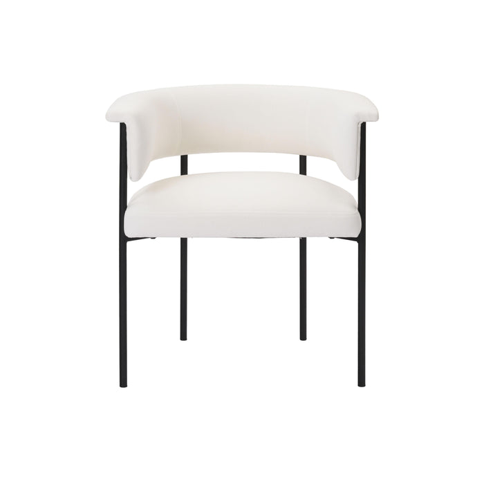 Taylor Performance Linen Dining Chair - Dream Home Furniture & Mattress (Waite Park, MN)