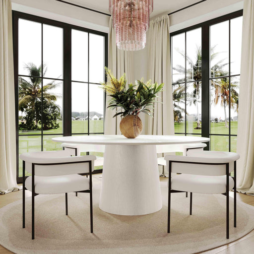 Taylor Performance Linen Dining Chair - Dream Home Furniture & Mattress (Waite Park, MN)
