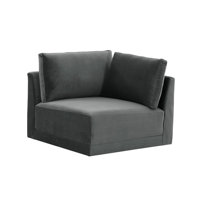 Willow Performance Velvet Modular Corner Chair