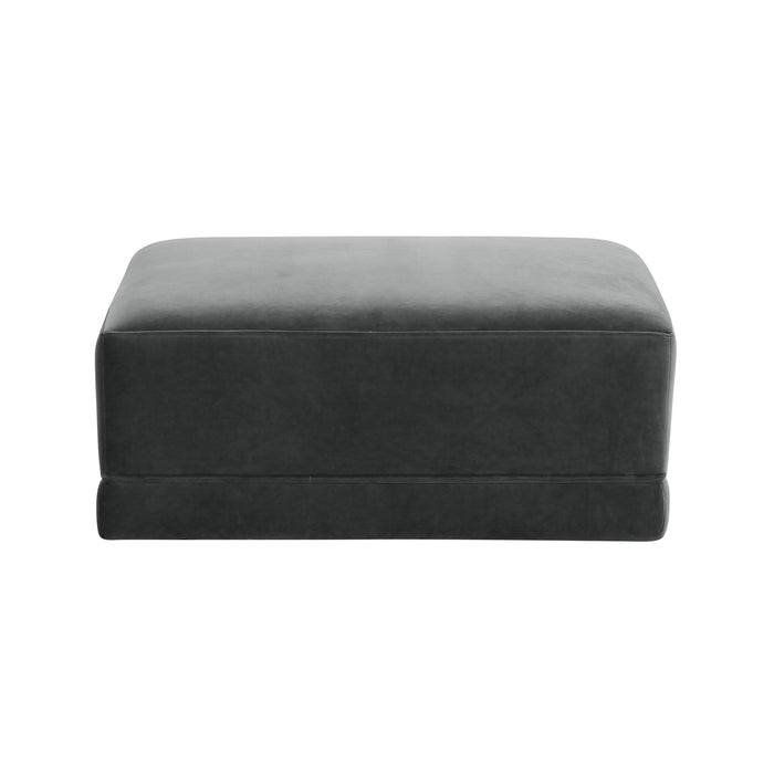 Willow Performance Velvet Modular Ottoman - Dream Home Furniture & Mattress (Waite Park, MN)