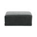 Willow Performance Velvet Modular Ottoman - Dream Home Furniture & Mattress (Waite Park, MN)