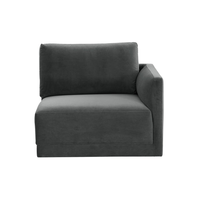 Willow Performance Velvet Modular RAF Corner Chair