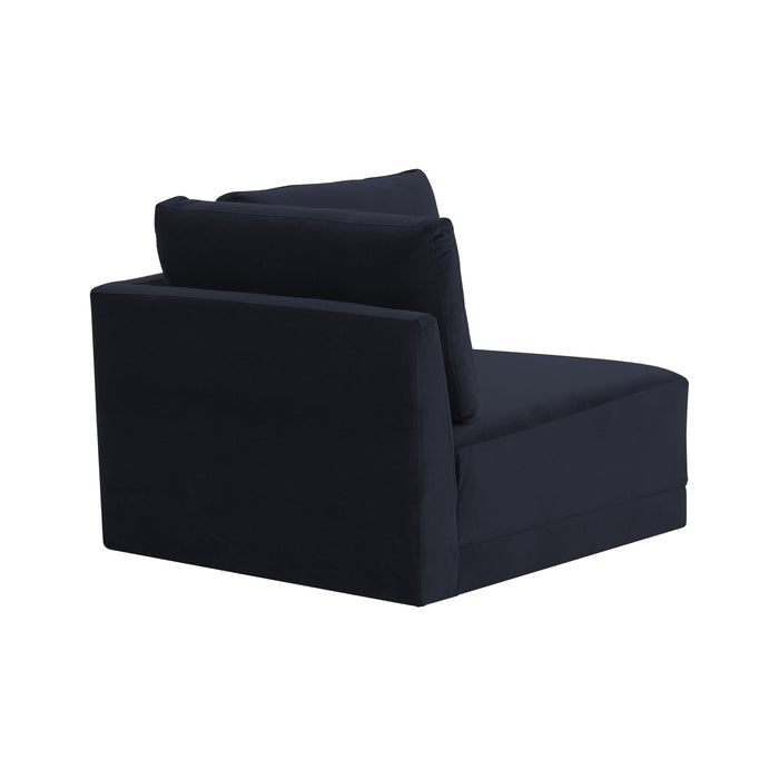 Willow Performance Velvet Modular Corner Chair