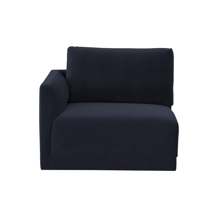 Willow Performance Velvet Modular LAF Corner Chair - Dream Home Furniture & Mattress (Waite Park, MN)