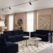 Willow Performance Velvet Modular LAF Corner Chair - Dream Home Furniture & Mattress (Waite Park, MN)