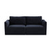 Willow 74" Performance Velvet Modular Loveseat - Dream Home Furniture & Mattress (Waite Park, MN)