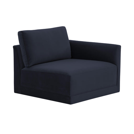 Willow Performance Velvet Modular RAF Corner Chair - Dream Home Furniture & Mattress (Waite Park, MN)