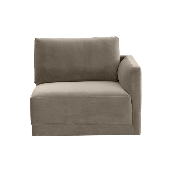 Willow Performance Velvet Modular RAF Corner Chair - Dream Home Furniture & Mattress (Waite Park, MN)