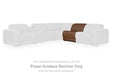 Magic Man 5-Piece Power Reclining Sectional - Dream Home Furniture & Mattress (Waite Park, MN)