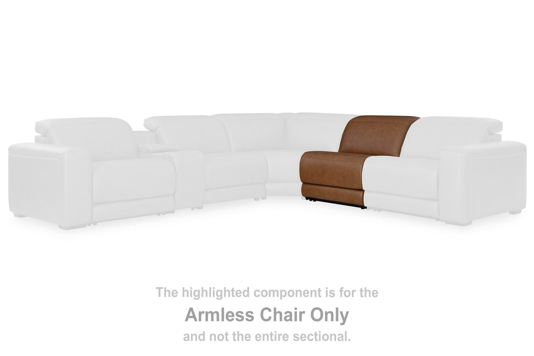 Magic Man 5-Piece Power Reclining Sectional - Dream Home Furniture & Mattress (Waite Park, MN)