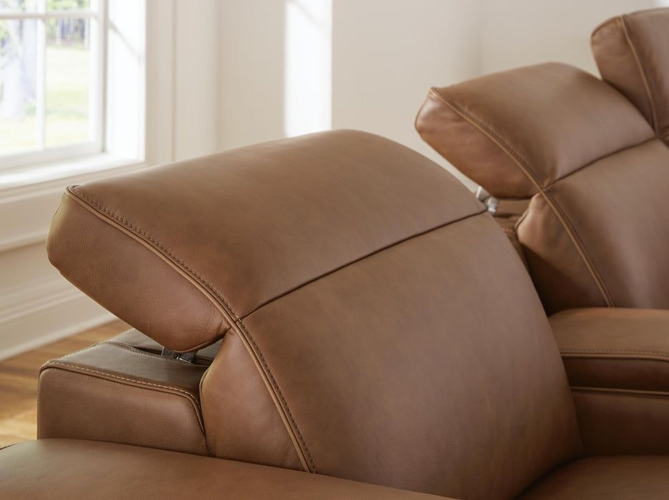 Magic Man 5-Piece Power Reclining Sectional - Dream Home Furniture & Mattress (Waite Park, MN)