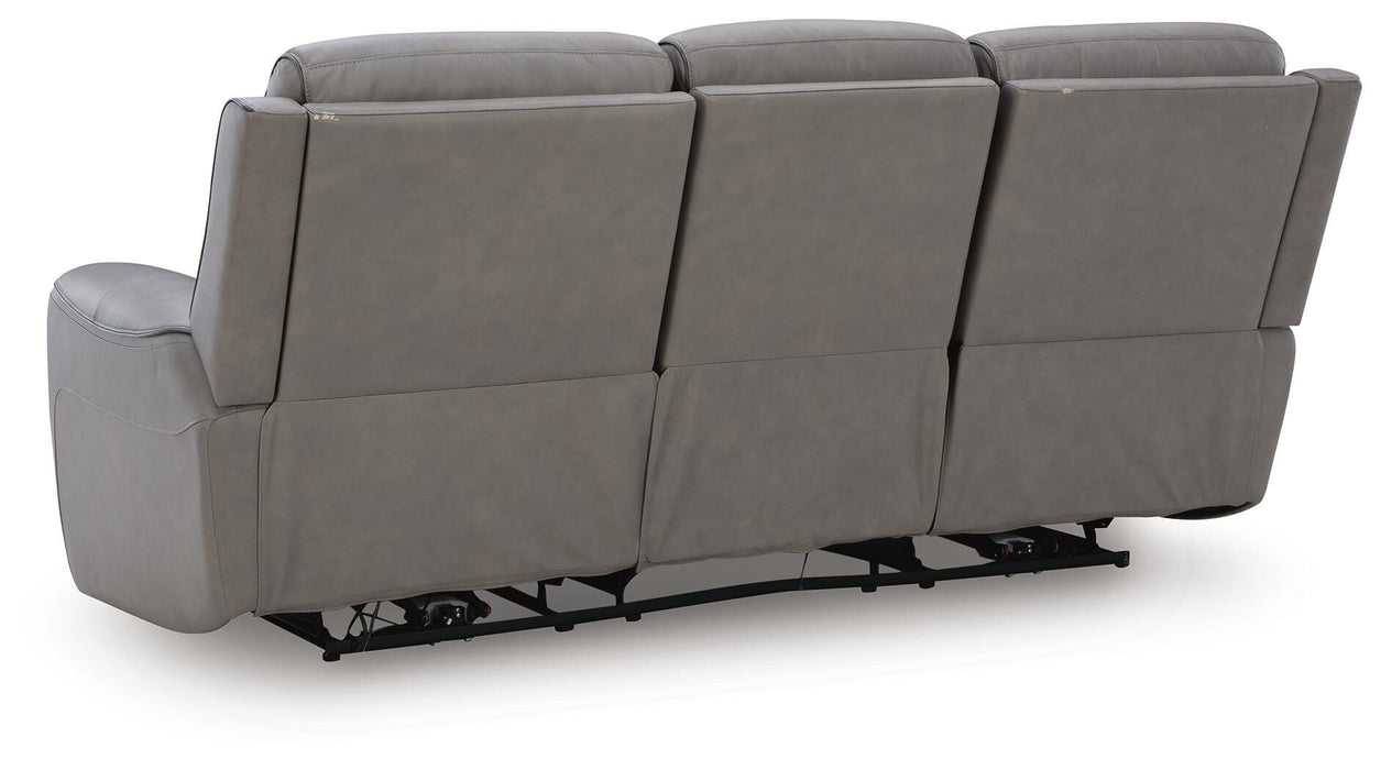 5Z-Comfort Power Reclining Sofa - Dream Home Furniture & Mattress (Waite Park, MN)