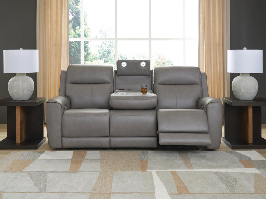 5Z-Comfort Power Reclining Sofa - Dream Home Furniture & Mattress (Waite Park, MN)
