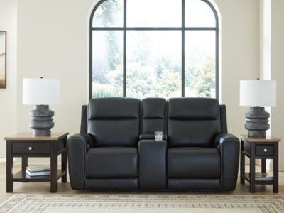5Z-Relaxation Power Reclining Loveseat with Console - Dream Home Furniture & Mattress (Waite Park, MN)