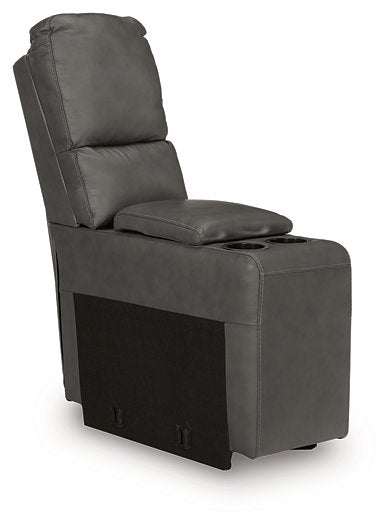 Bleckley Power Reclining Sectional - Dream Home Furniture & Mattress (Waite Park, MN)