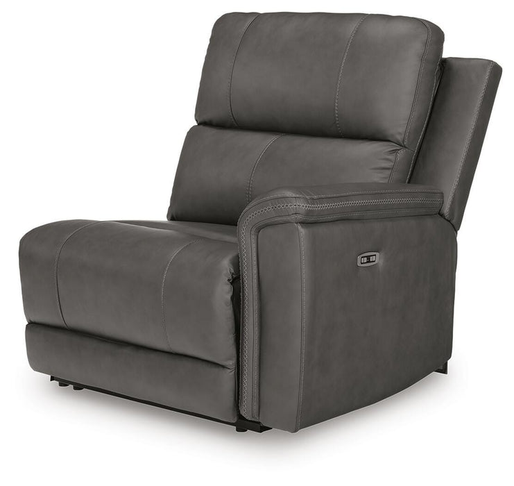 Bleckley Power Reclining Sectional - Dream Home Furniture & Mattress (Waite Park, MN)