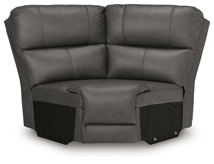Bleckley Power Reclining Sectional - Dream Home Furniture & Mattress (Waite Park, MN)
