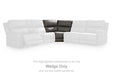 Bleckley Power Reclining Sectional - Dream Home Furniture & Mattress (Waite Park, MN)