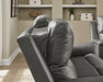 Bleckley Power Reclining Loveseat with Console - Dream Home Furniture & Mattress (Waite Park, MN)