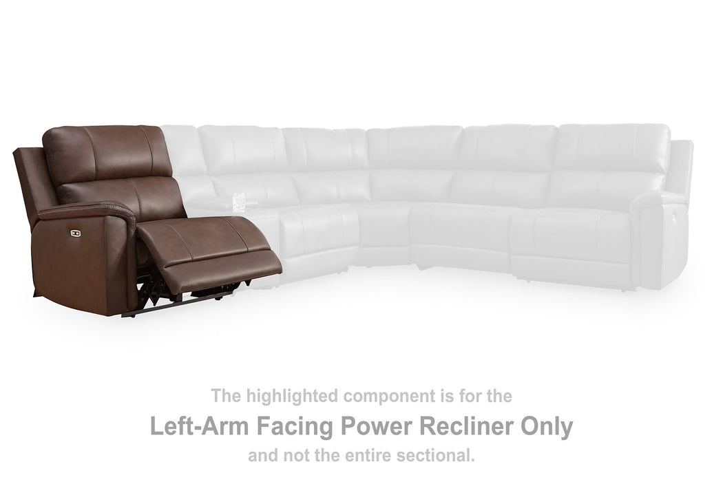 Bleckley Power Reclining Sectional - Dream Home Furniture & Mattress (Waite Park, MN)