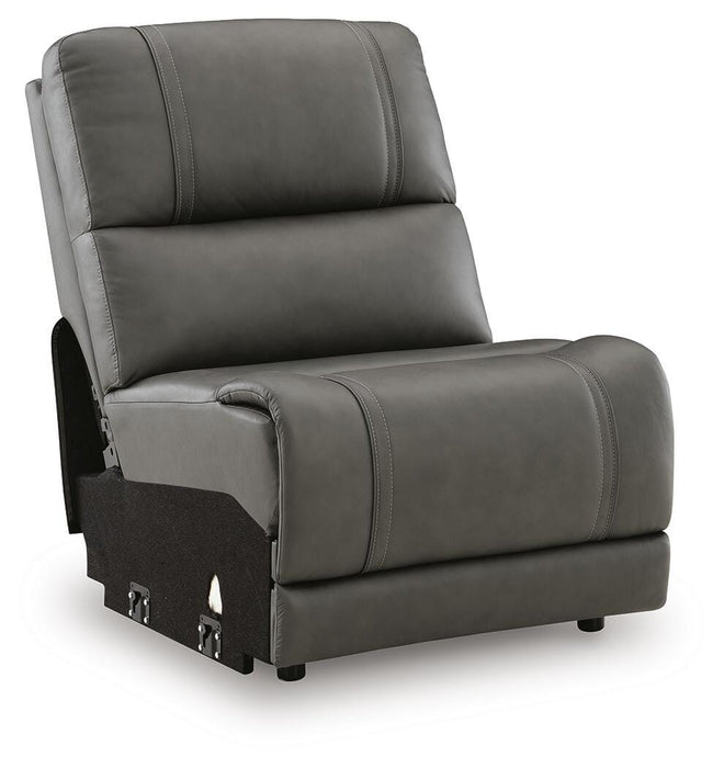 5Z - Pittson Power Reclining Sectional - Dream Home Furniture & Mattress (Waite Park, MN)