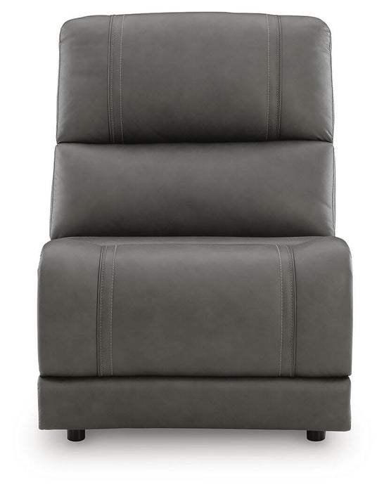 5Z - Pittson Power Reclining Sectional - Dream Home Furniture & Mattress (Waite Park, MN)