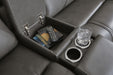 5Z - Pittson Power Reclining Sectional - Dream Home Furniture & Mattress (Waite Park, MN)