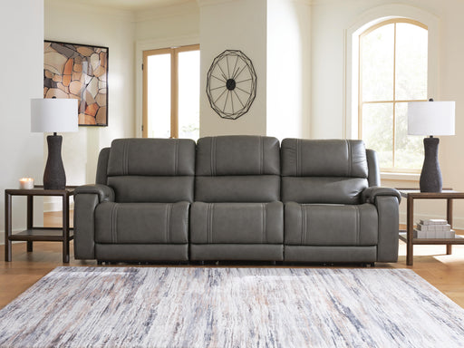 5Z - Pittson Power Sectional Reclining Sofa - Dream Home Furniture & Mattress (Waite Park, MN)