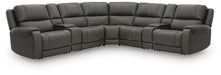5Z - Pittson Power Reclining Sectional - Dream Home Furniture & Mattress (Waite Park, MN)