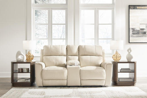 Dahlmoore Power Reclining Loveseat with Console - Dream Home Furniture & Mattress (Waite Park, MN)