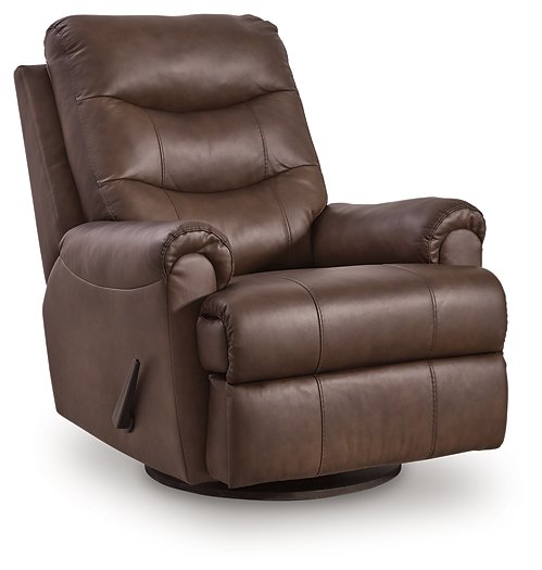 Flynwood Swivel Glider Recliner - Dream Home Furniture & Mattress (Waite Park, MN)
