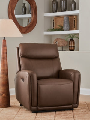 Pincara Power AutoGlide Recliner - Dream Home Furniture & Mattress (Waite Park, MN)
