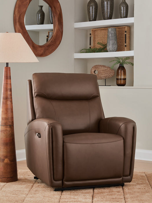 Pincara Power AutoGlide Recliner - Dream Home Furniture & Mattress (Waite Park, MN)