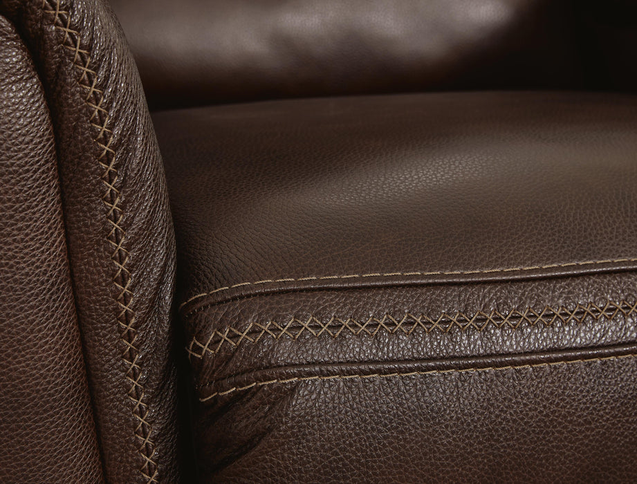 Alessandro Power Reclining Loveseat with Console - Dream Home Furniture & Mattress (Waite Park, MN)