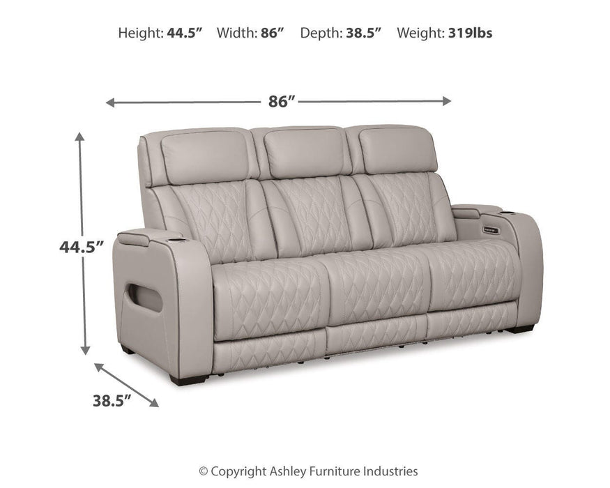 Boyington Power Reclining Sofa - Dream Home Furniture & Mattress (Waite Park, MN)