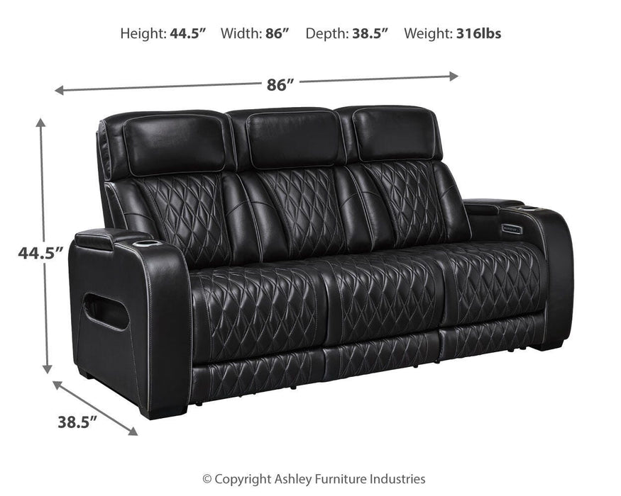 Boyington Power Reclining Sofa - Dream Home Furniture & Mattress (Waite Park, MN)
