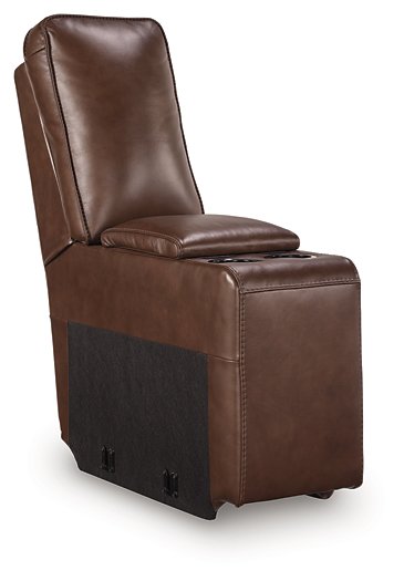 DeepWakes Power Reclining Sectional with Chaise - Dream Home Furniture & Mattress (Waite Park, MN)