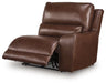 DeepWakes Power Reclining Sectional with Chaise - Dream Home Furniture & Mattress (Waite Park, MN)