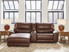 DeepWakes Power Reclining Sectional with Chaise - Dream Home Furniture & Mattress (Waite Park, MN)